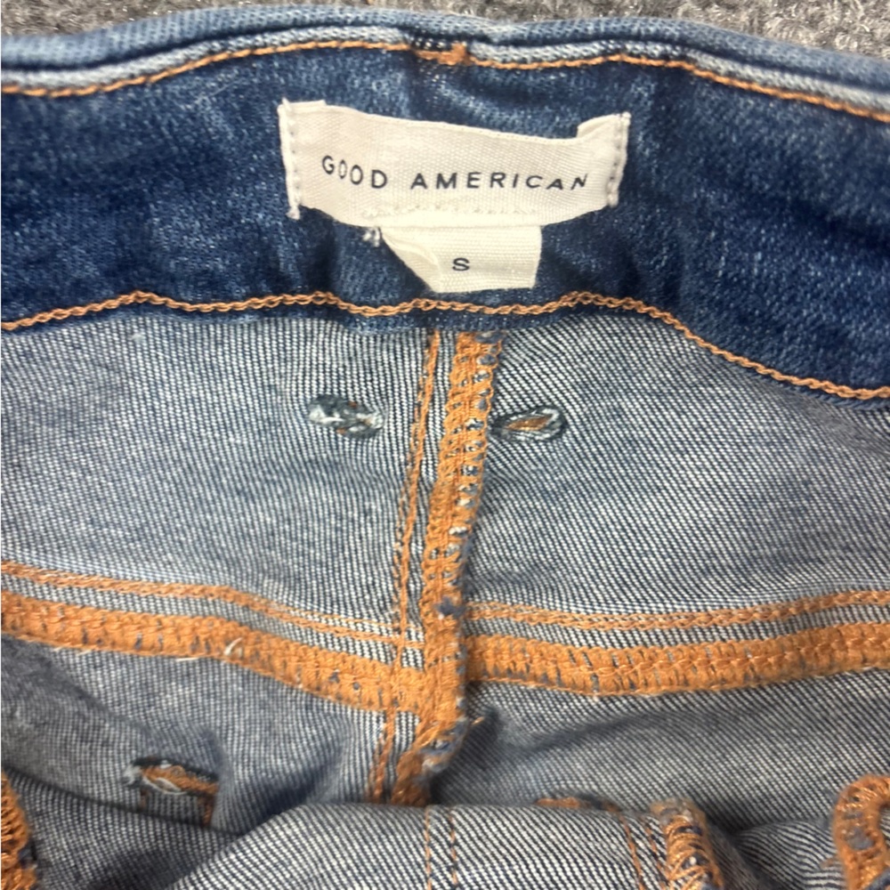 GOOD AMERICAN Women’s Denim Skinny Jeans Jeggings size: Small - Picture 3 of 8